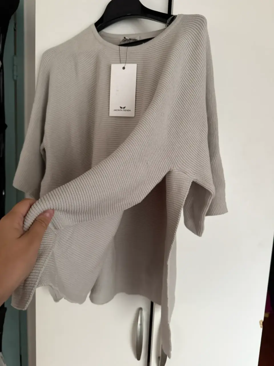 Polera beige Jacinta Tienda talla M - miniatura 2