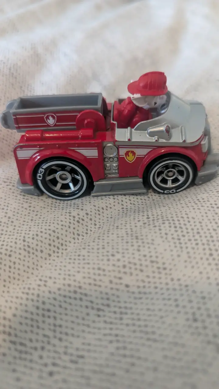 Camión Marshall Paw Patrol 7 cms - miniatura 2