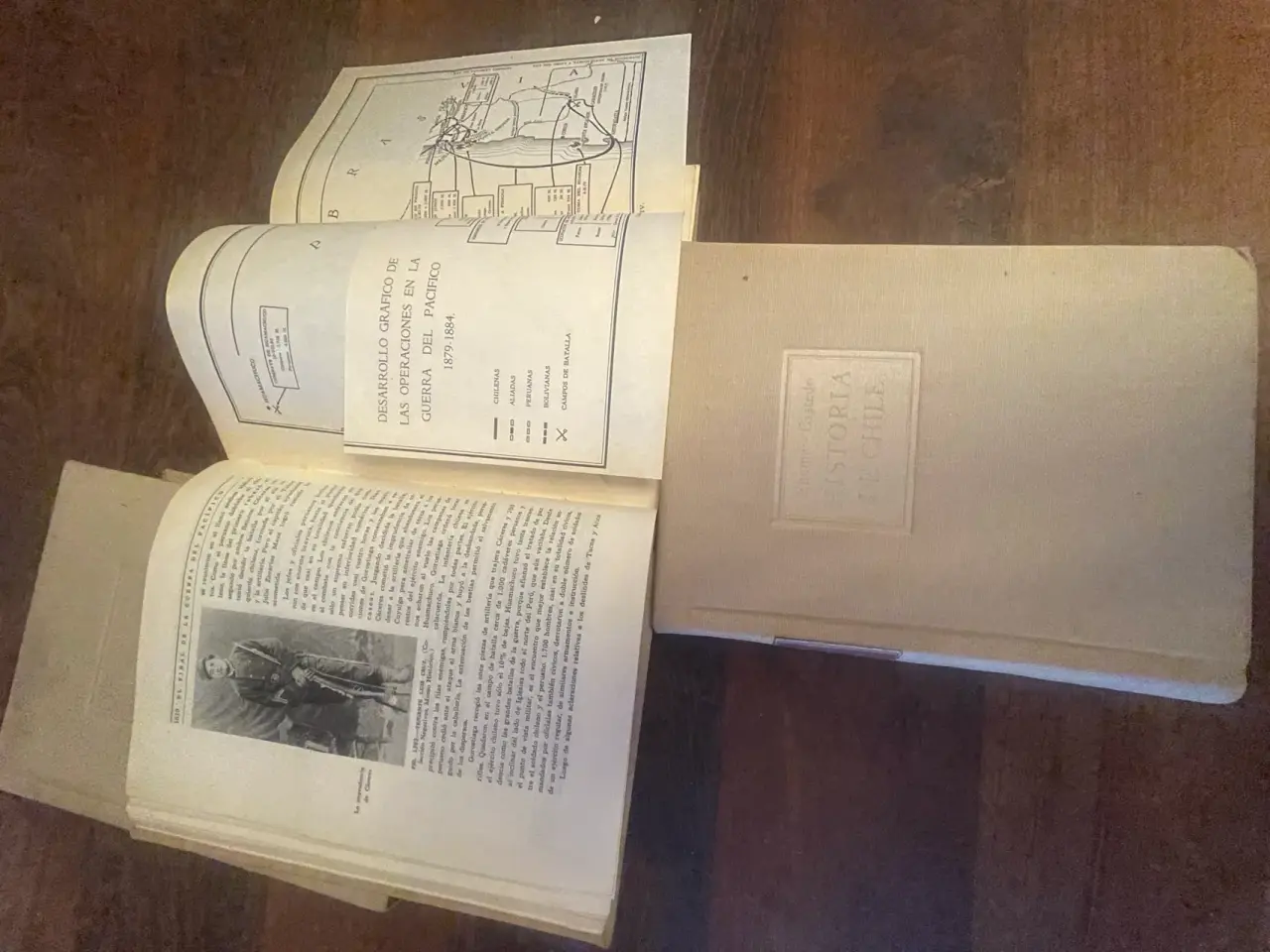 Historia de Chile 3 tomos Encina y Castedo - miniatura 2