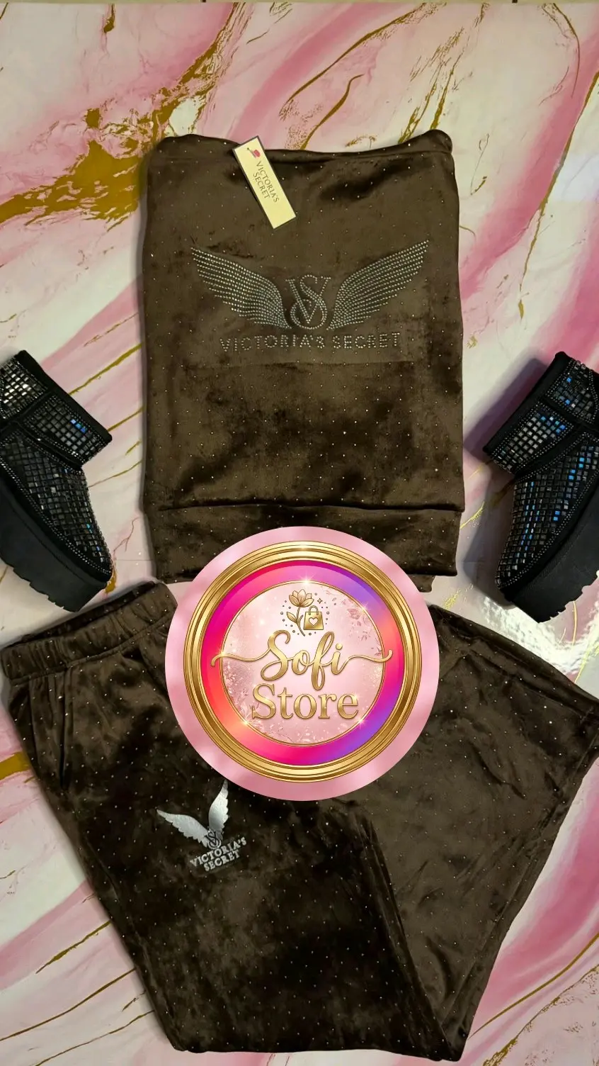 Conjunto marrón Victoria's Secret - miniatura 1