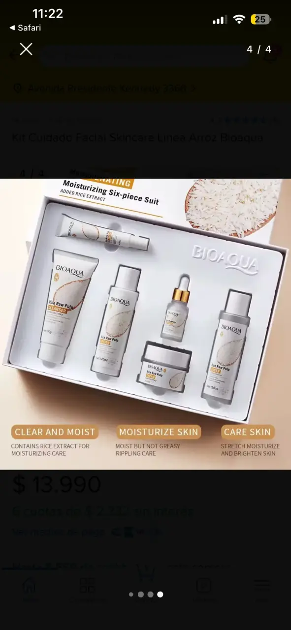 Kit cuidado facial Bioaqua - miniatura 1
