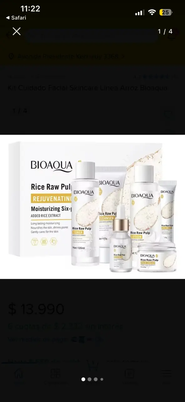 Kit cuidado facial Bioaqua - miniatura 2