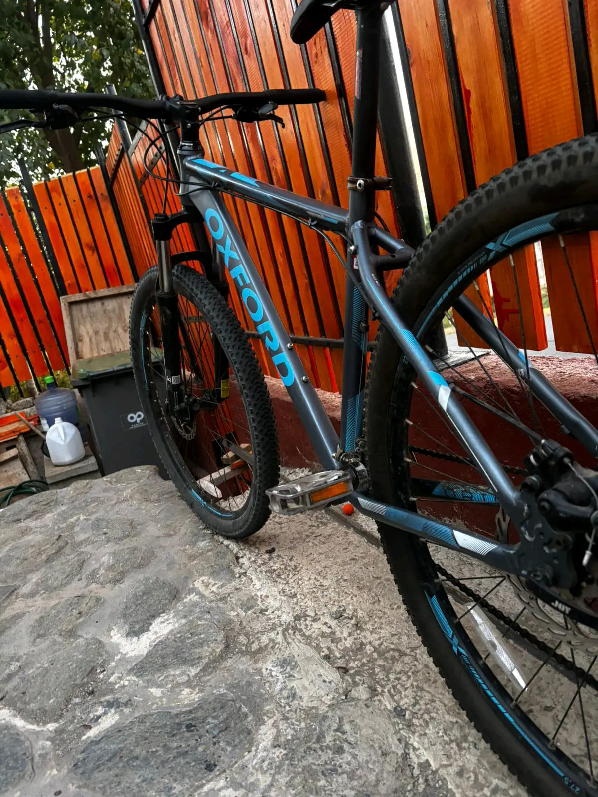 Bicicleta montaña Oxford gris - miniatura 3