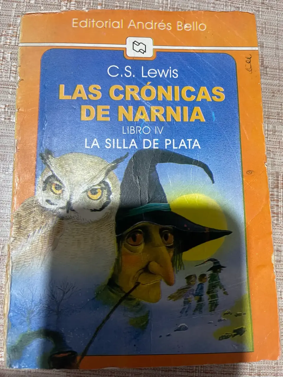 Libro C.S. Lewis Narnia La Silla de Plata