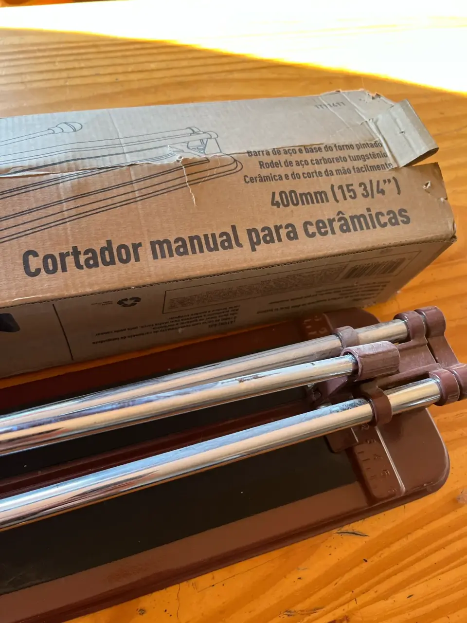 Cortador manual para cerámicas 400mm - miniatura 2