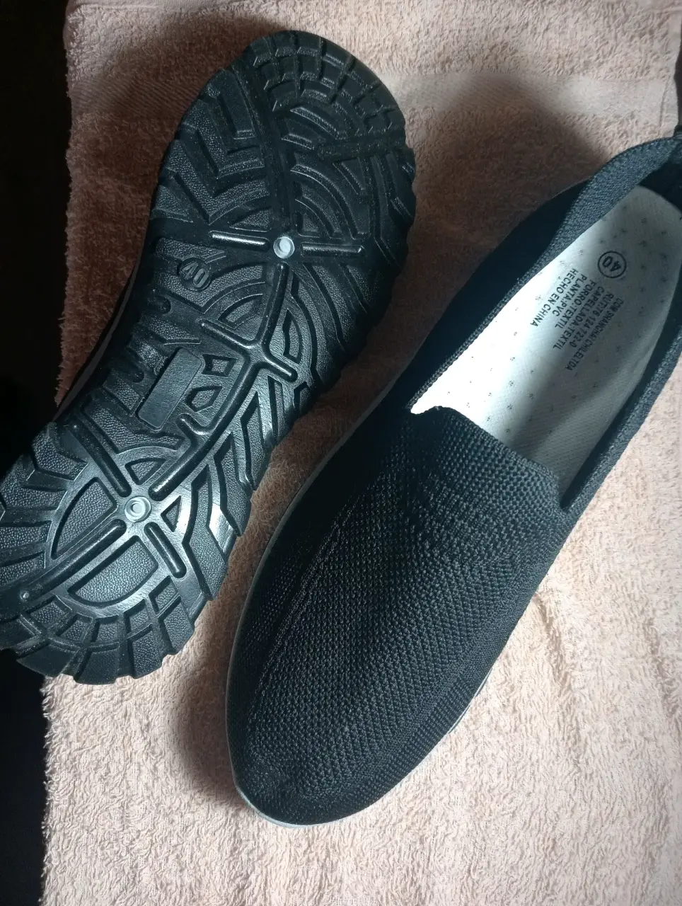 Zapatillas negras talla 40 - miniatura 2