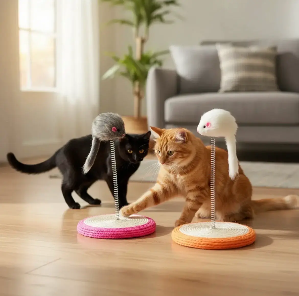 Juguete interactivo para gatos - miniatura 2