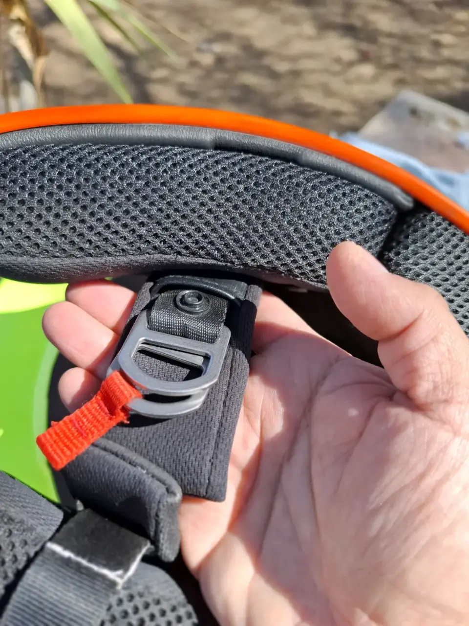 Casco motocross verde neón - miniatura 4