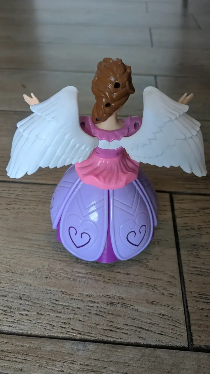 Muñeca hada con alas desplegables - miniatura 2