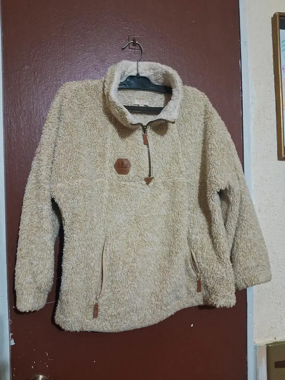 Polar beige con cierre medio Harvest