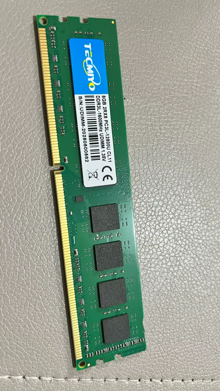Memoria RAM 8GB DDR3L