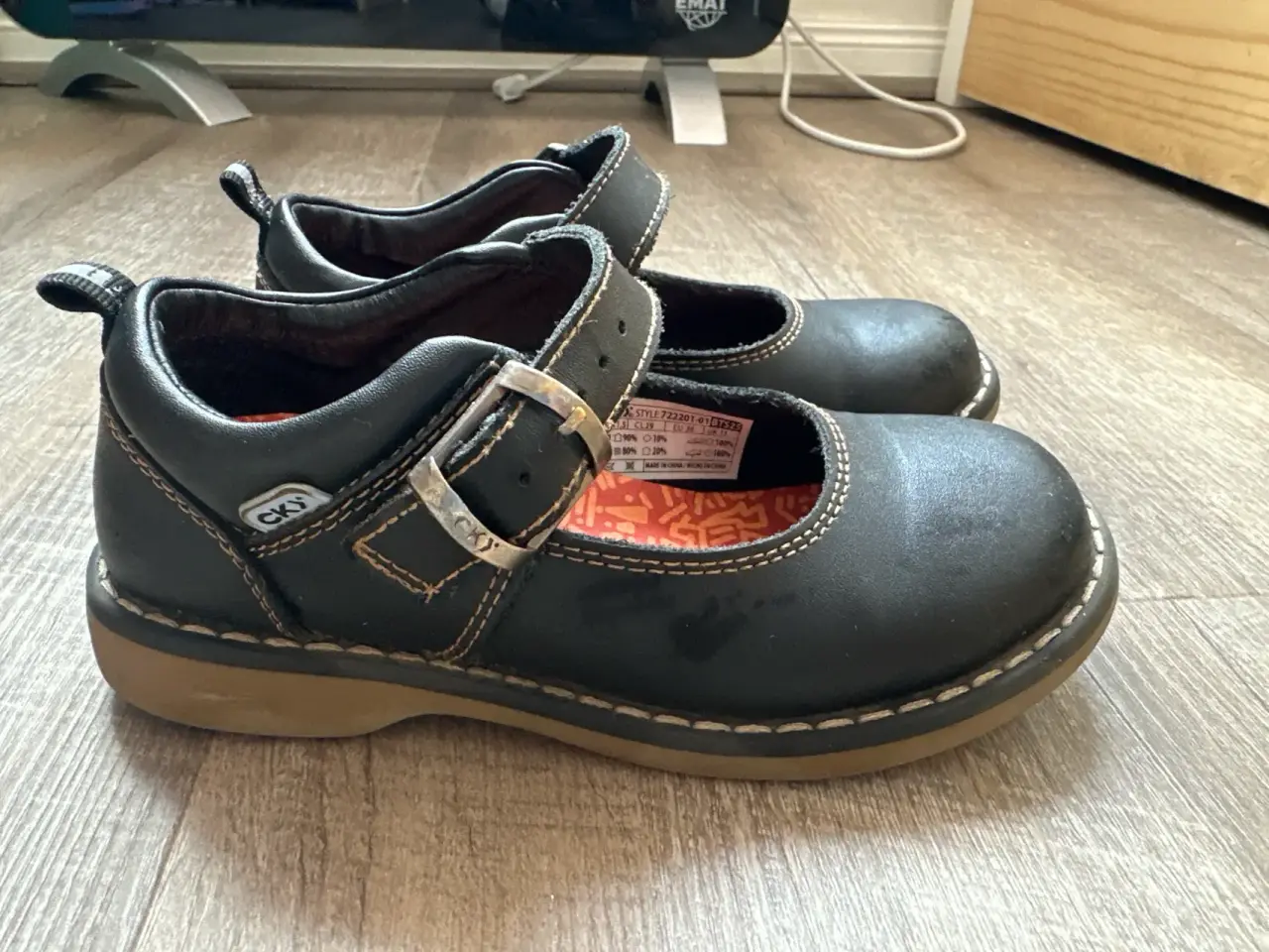 Zapatos negros para niña colloky - miniatura 2
