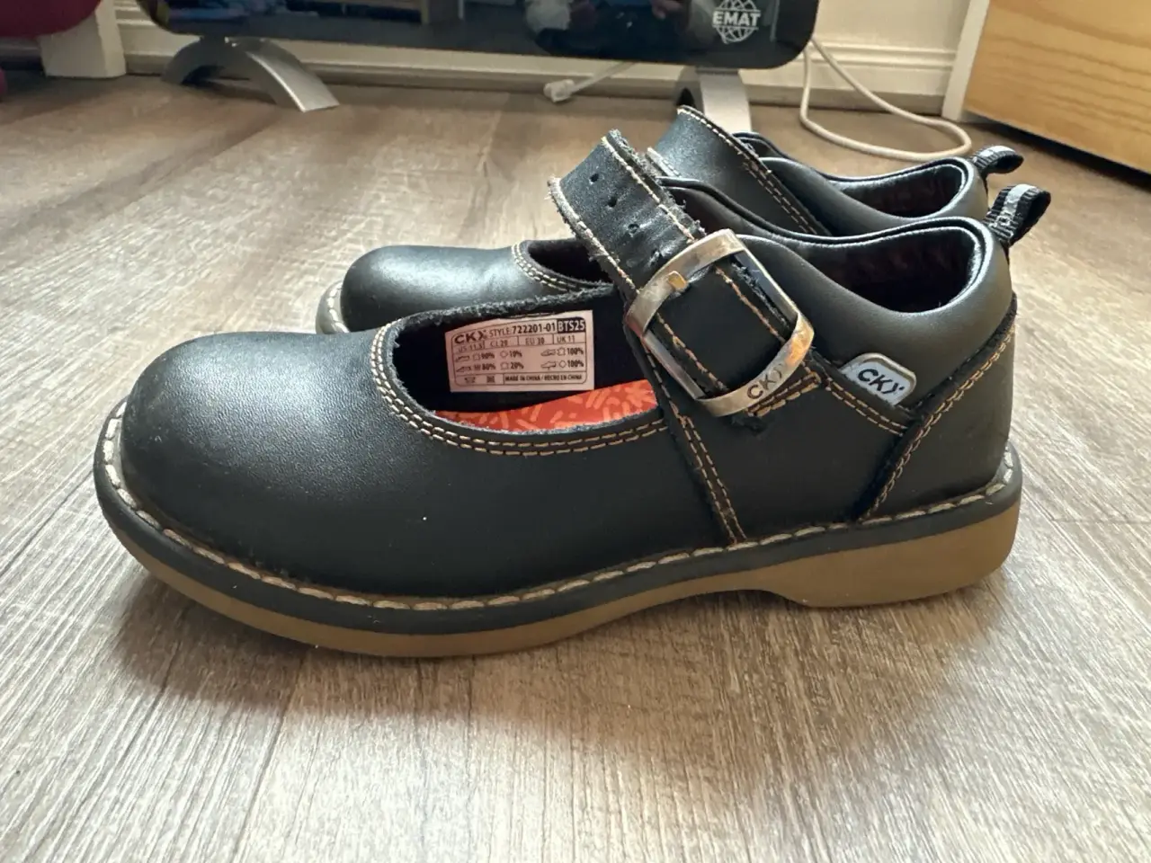 Zapatos negros para niña colloky - miniatura 3