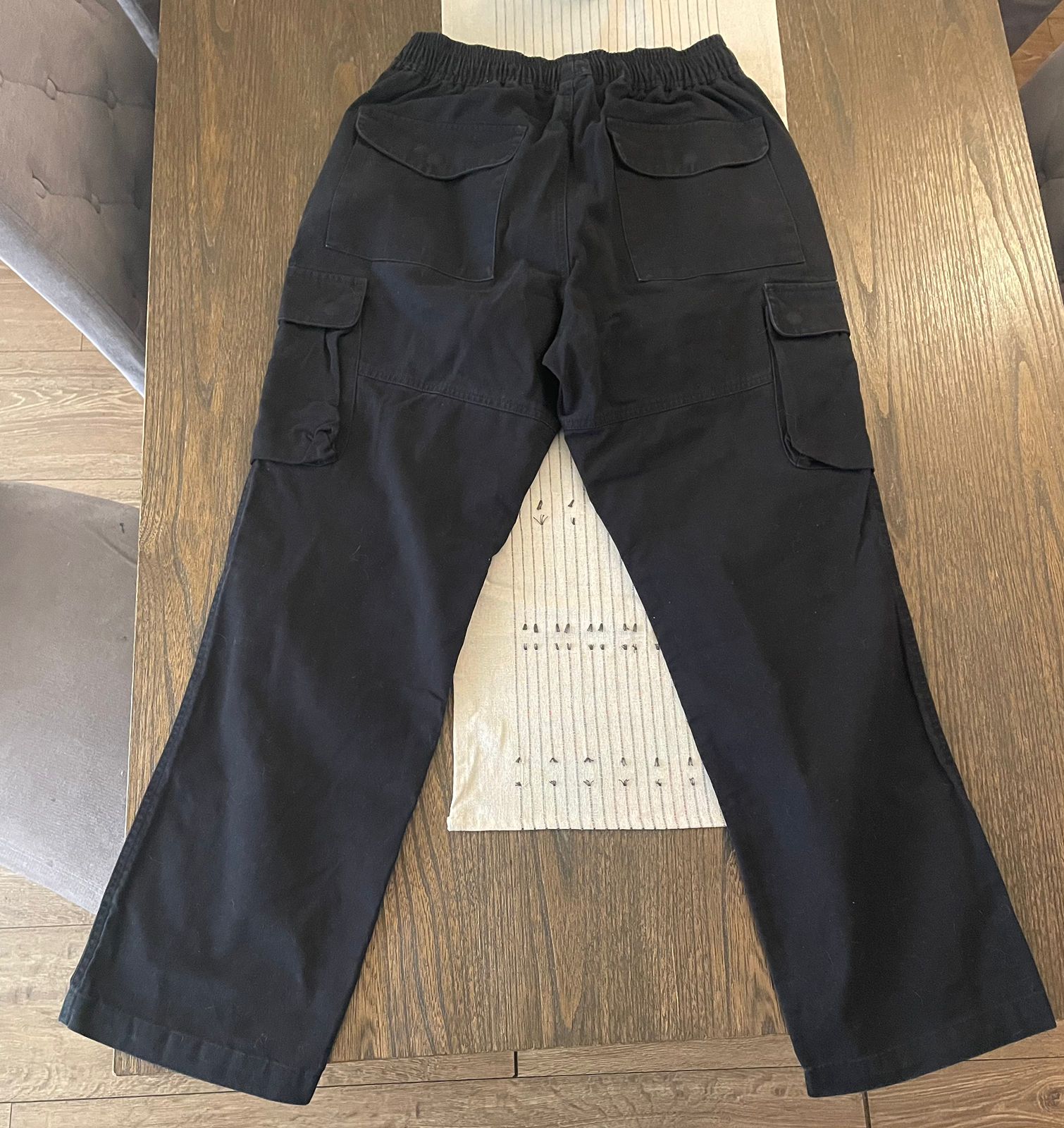 Pantalón cargo negro FreshBrand Talla L - miniatura 2