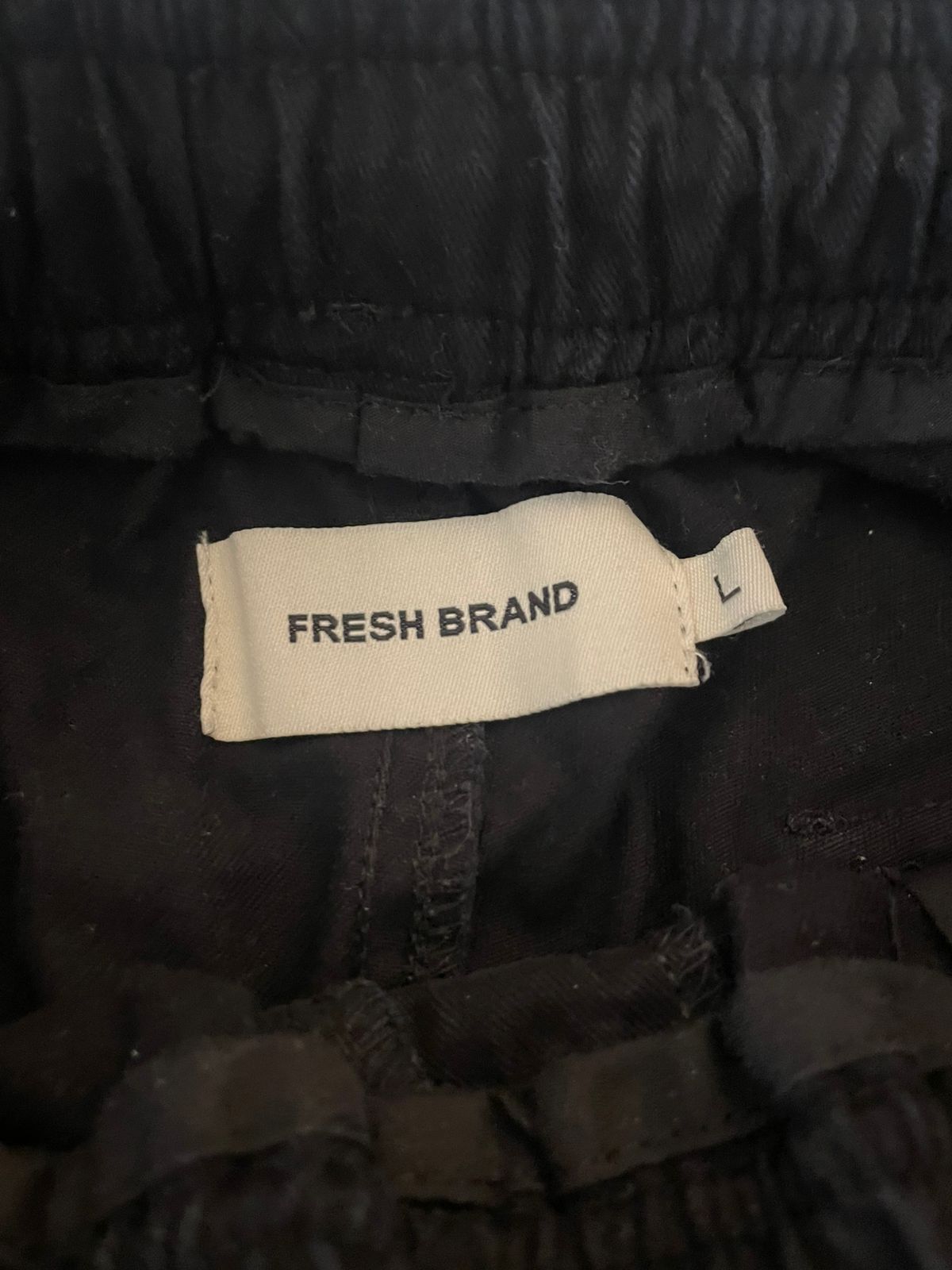 Pantalón cargo negro FreshBrand Talla L - miniatura 3