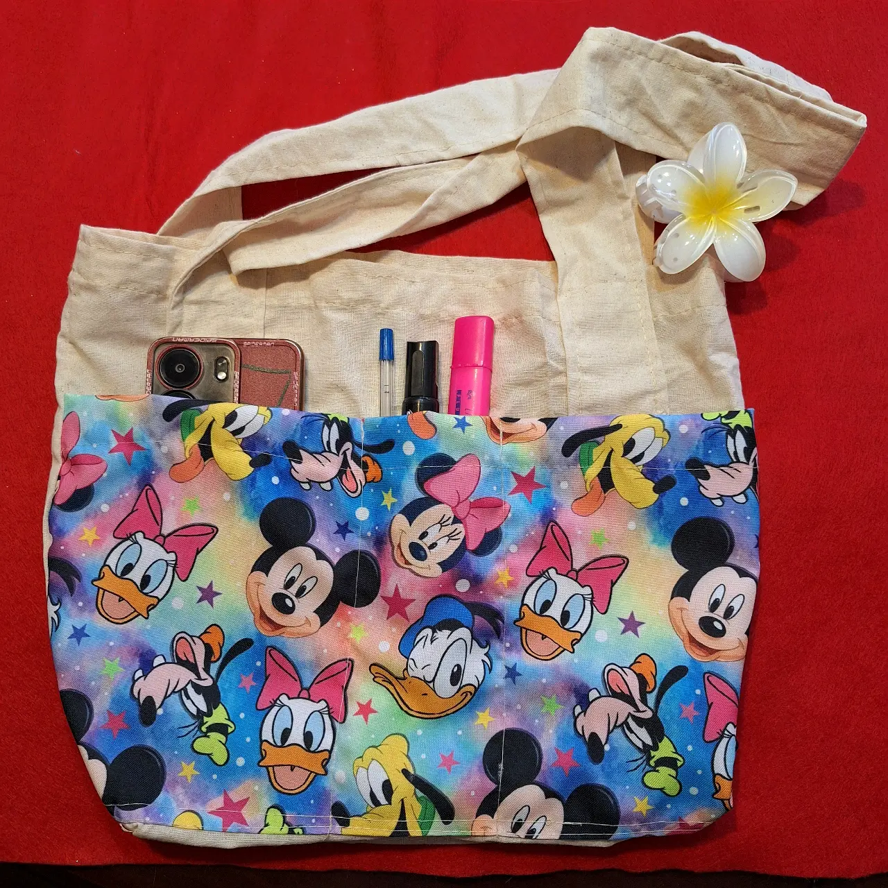 Bolsa tote con diseño animado - miniatura 6