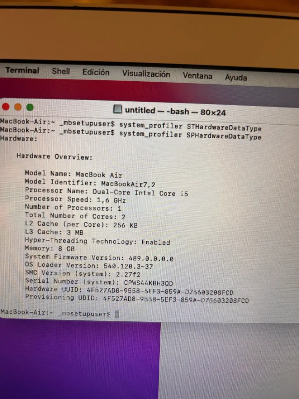 MacBook Air en buen estado - miniatura 6