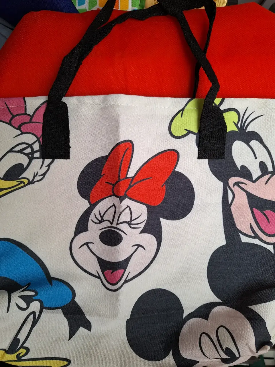 Bolsa Minnie Mouse colorida