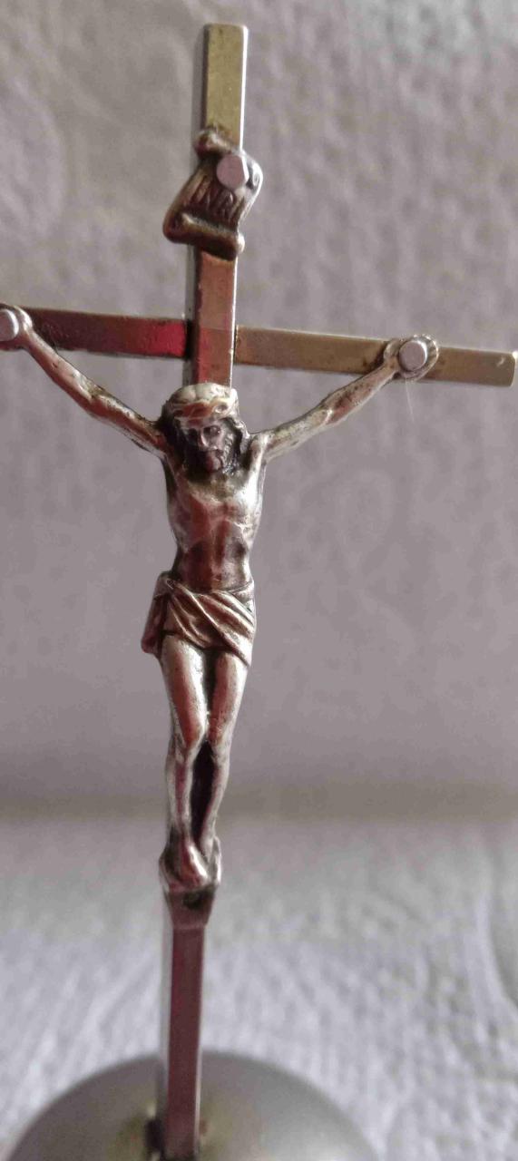 Cruz de metal ornamental - miniatura 5