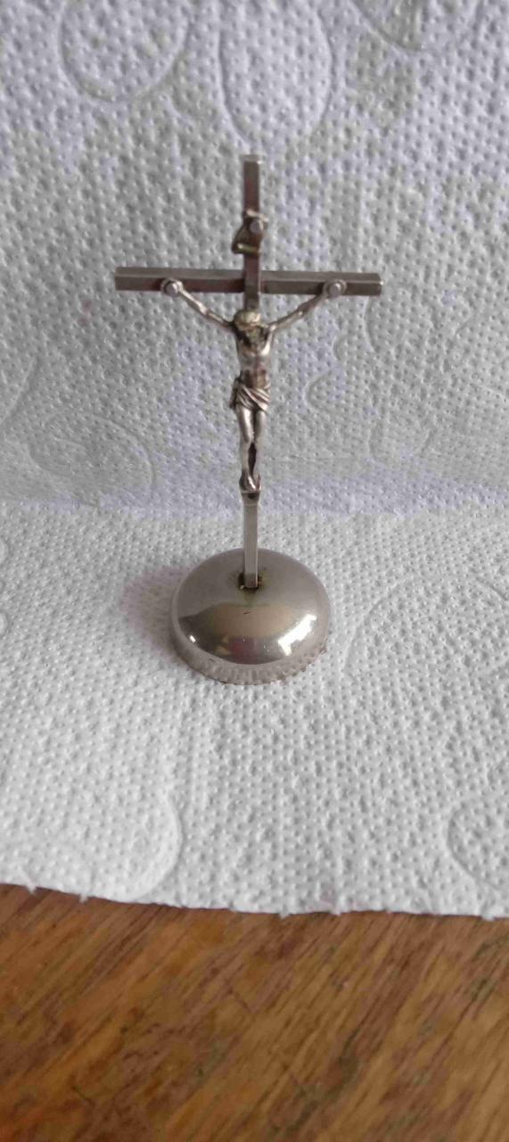 Cruz de metal ornamental - miniatura 6