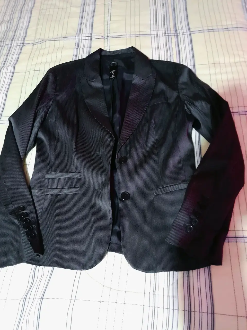 Blazer negro elegante - miniatura 1
