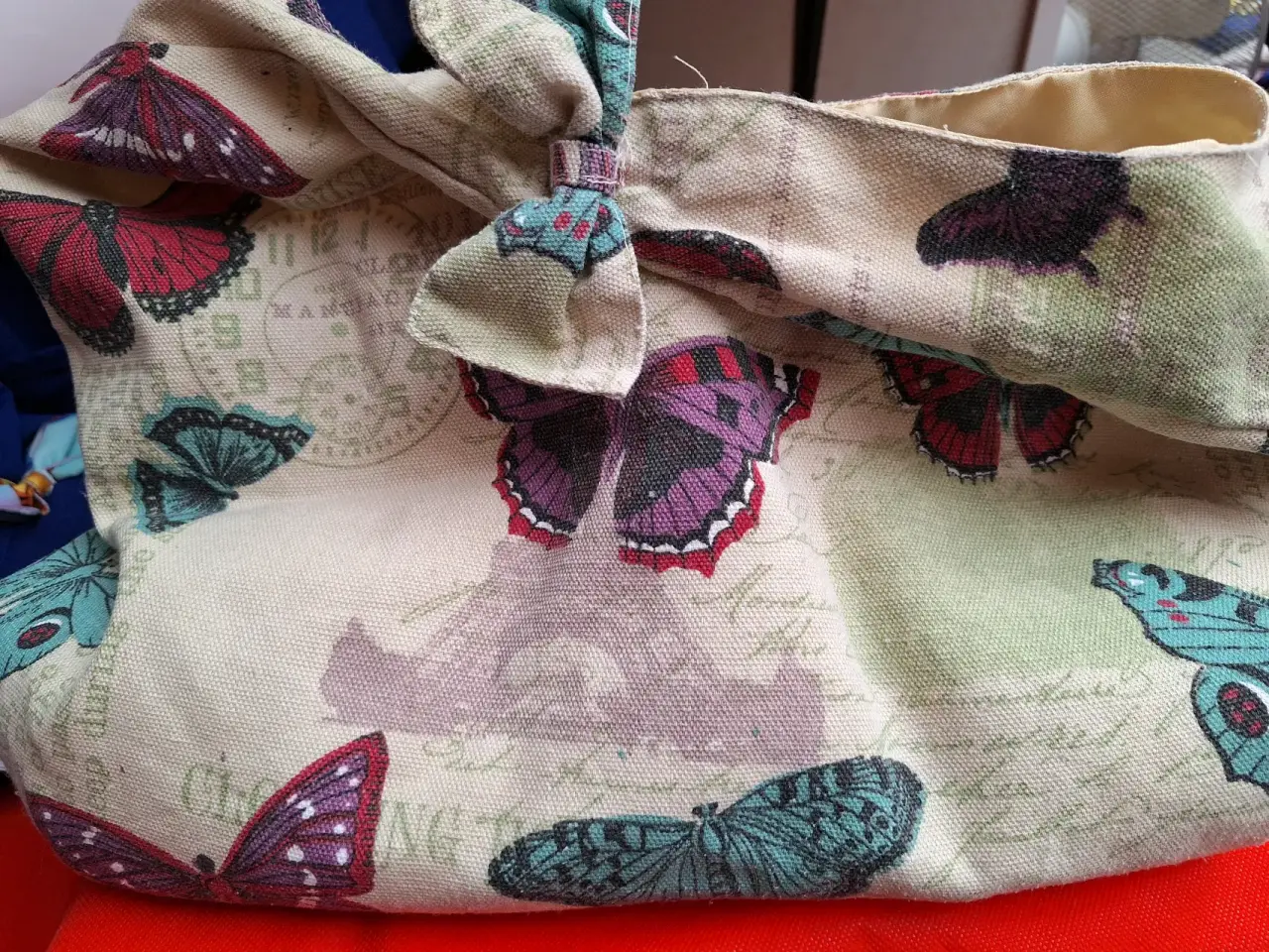 Bolso estampado mariposas - miniatura 2