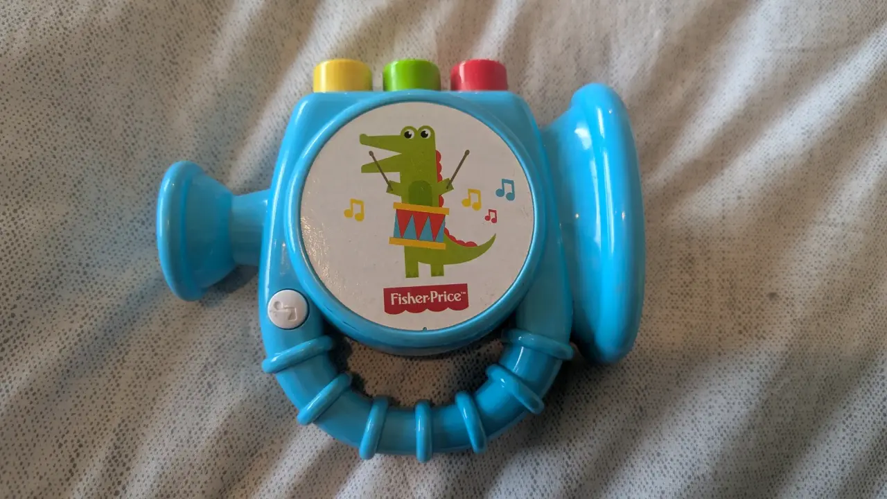 Trompeta Fisher-Price - miniatura 1