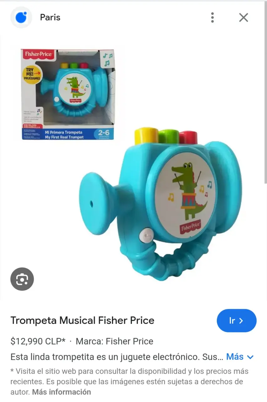 Trompeta Fisher-Price - miniatura 3