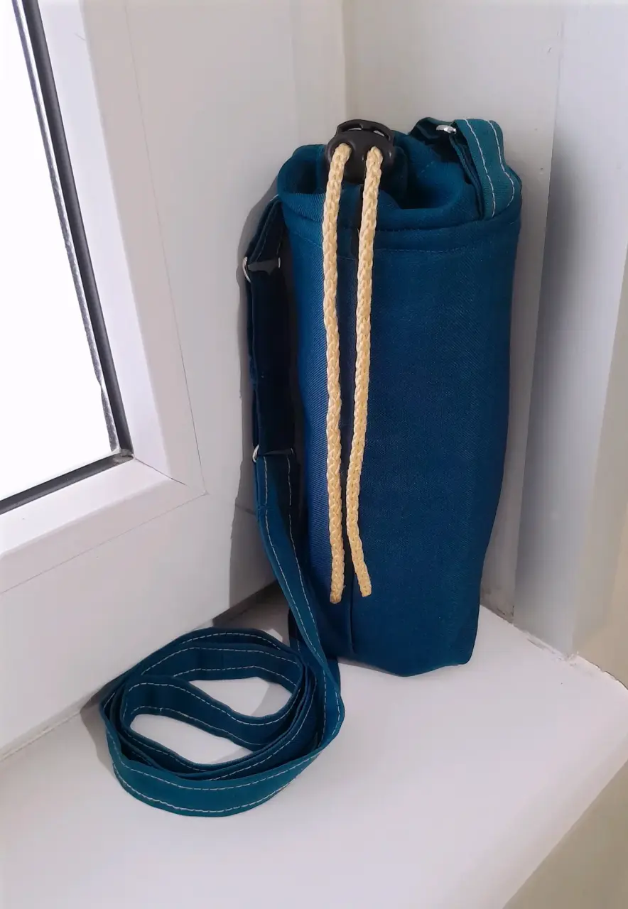Bolso portabotellas azul - miniatura 2