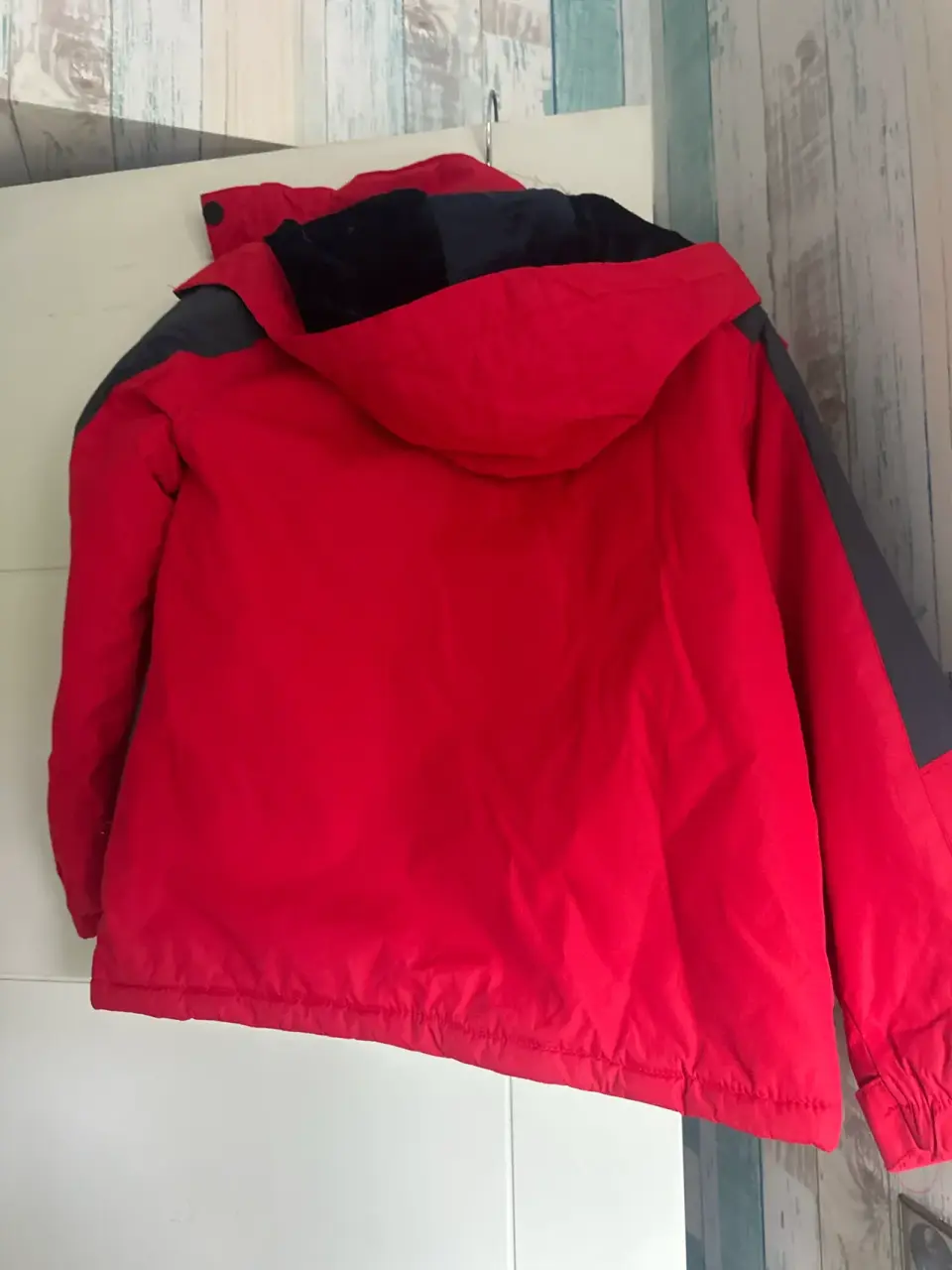 Chaqueta Columbia roja y negra - miniatura 3