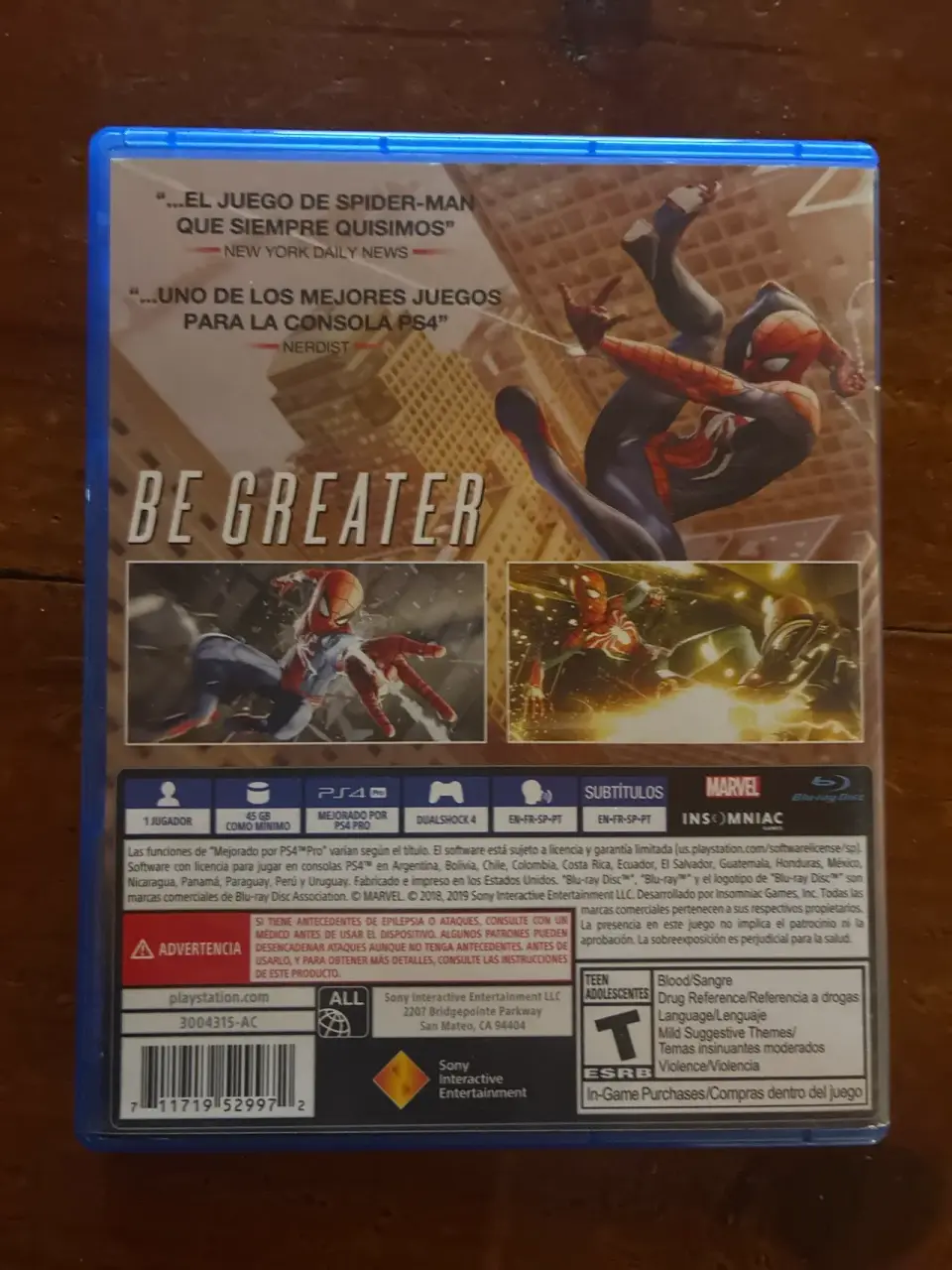 Juego PS4: Spider-Man - miniatura 3