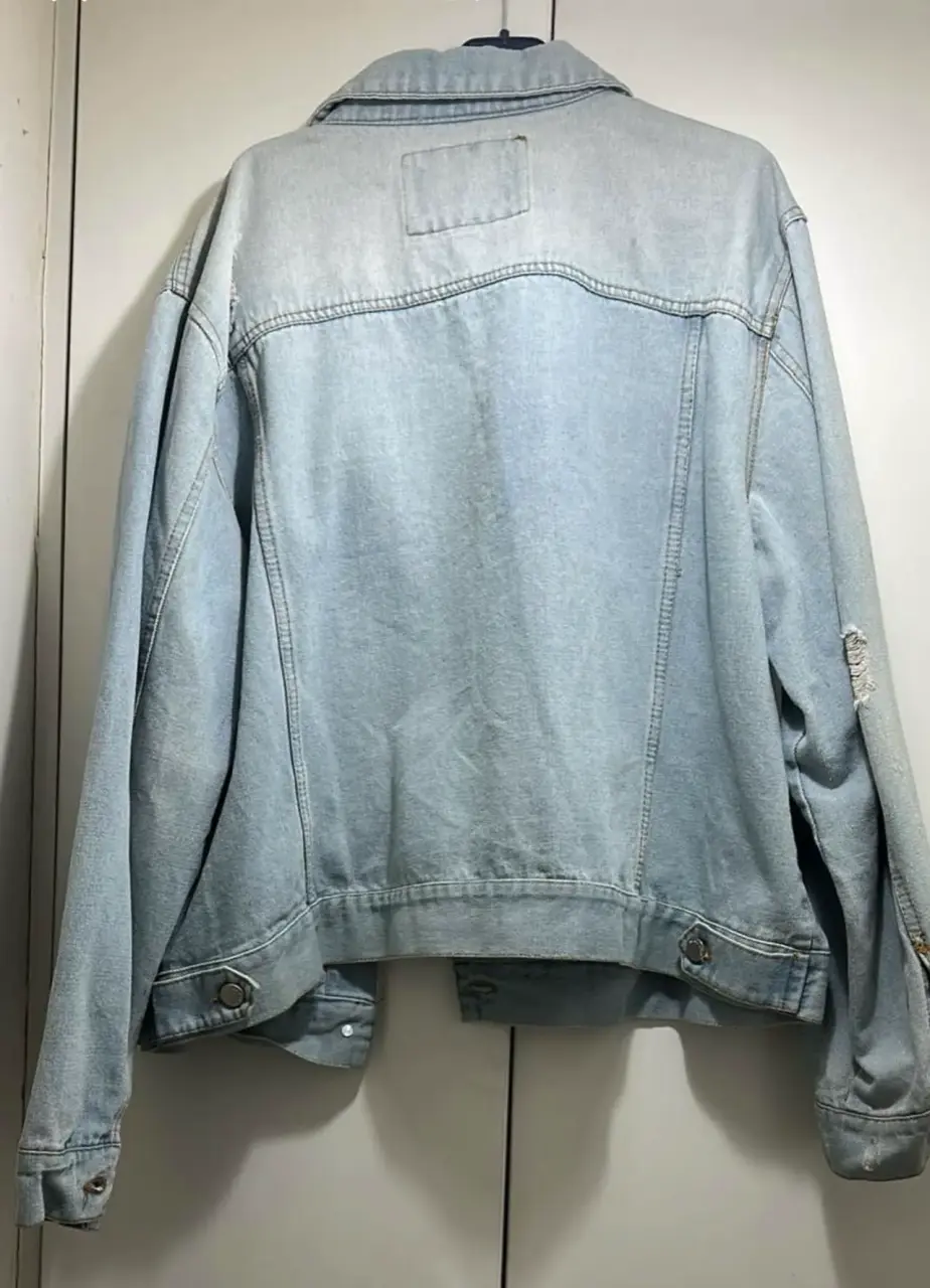 Chaqueta de mezclilla azul - miniatura 2
