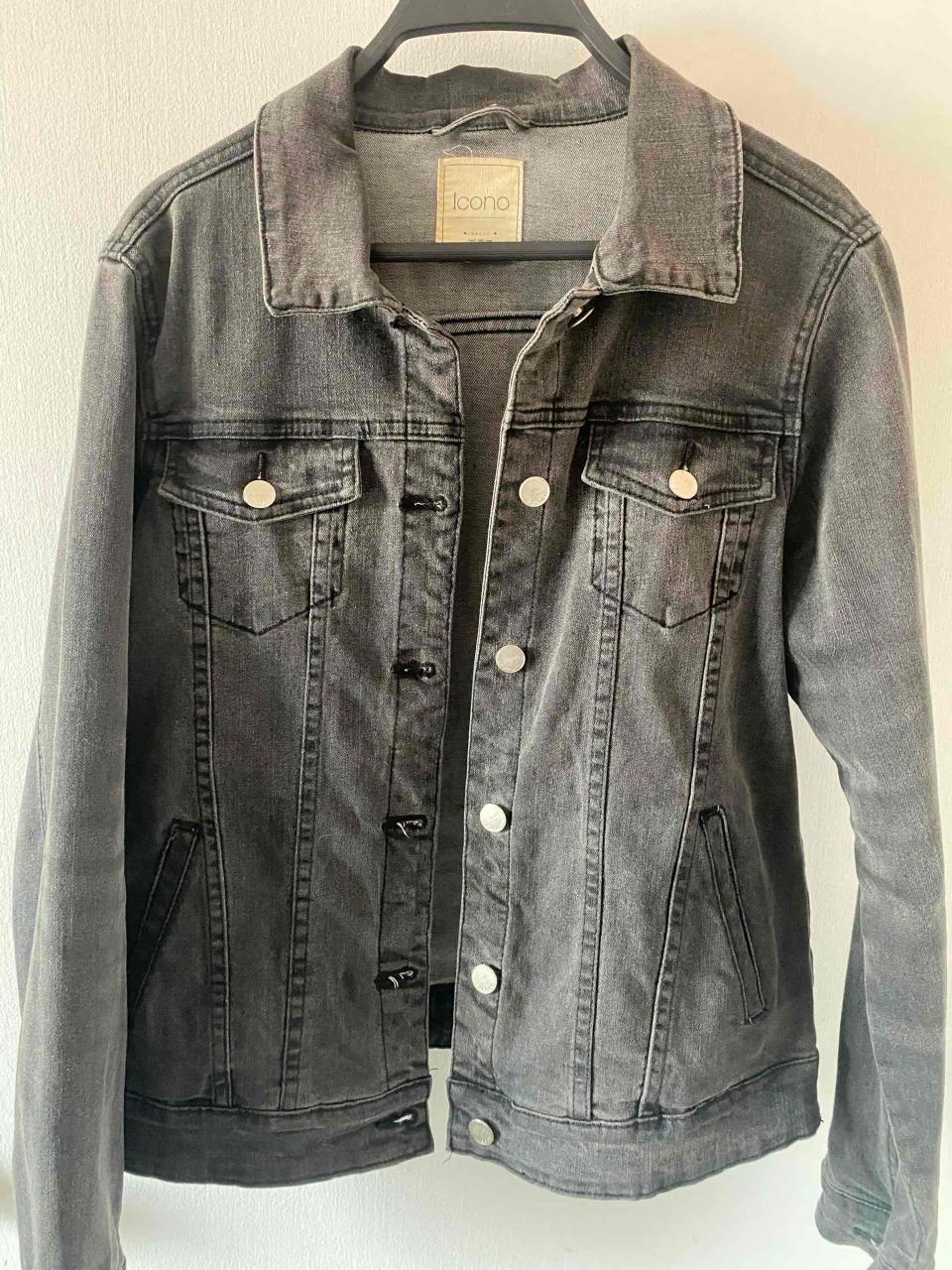 Chaqueta de mezclilla gris - miniatura 4