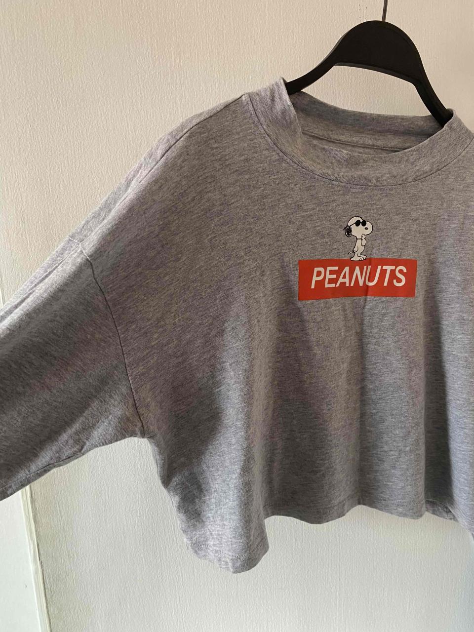 Polera gris Peanuts Snoopy - miniatura 2