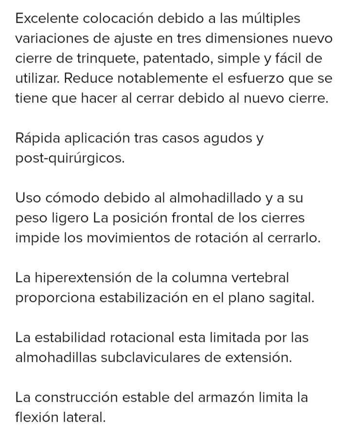 Corsé ortopédico de soporte - miniatura 6