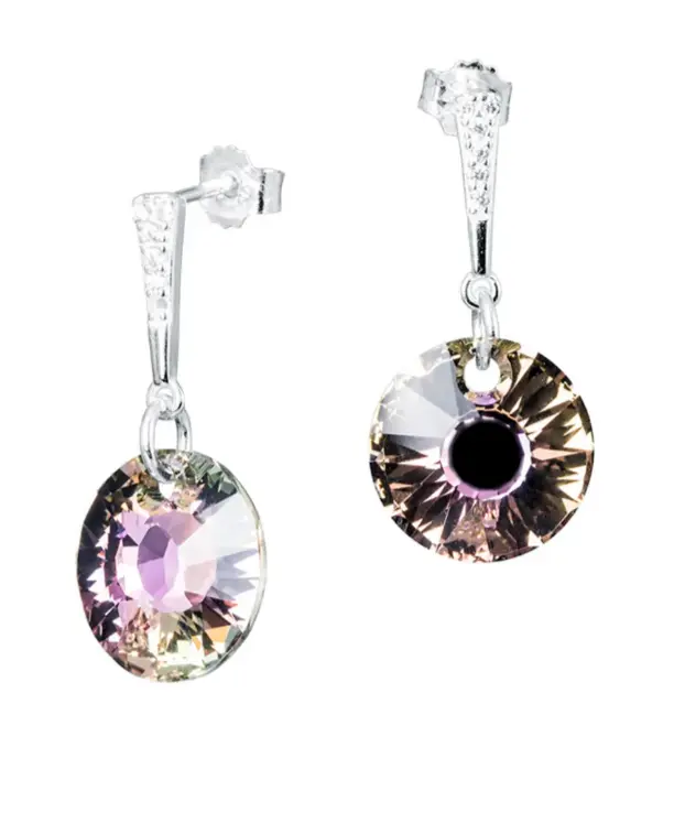 Aros de cristal brillantes - miniatura 1