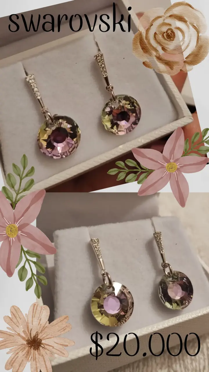 Aros de cristal brillantes - miniatura 2