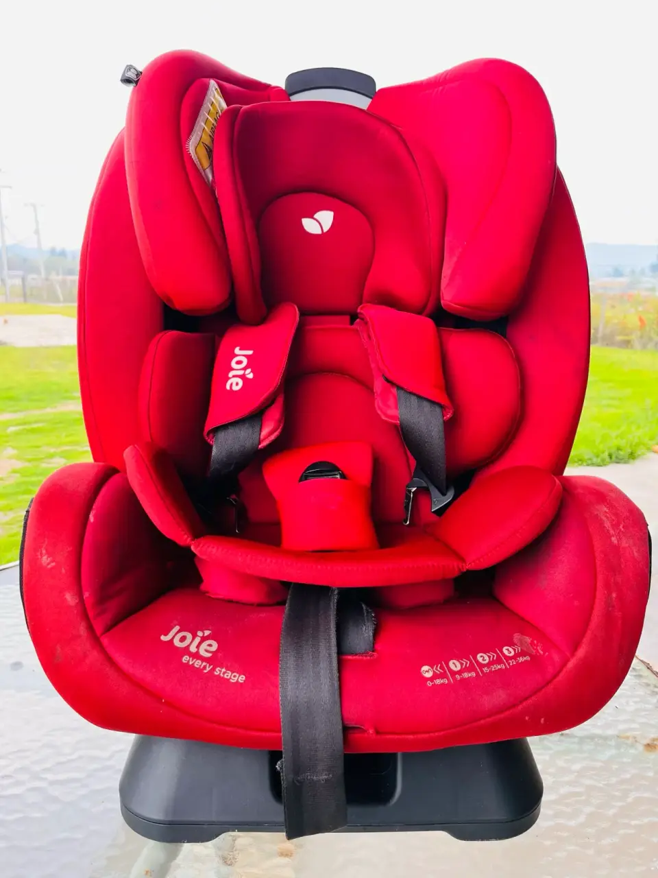 Silla de auto rojo Joie - miniatura 2