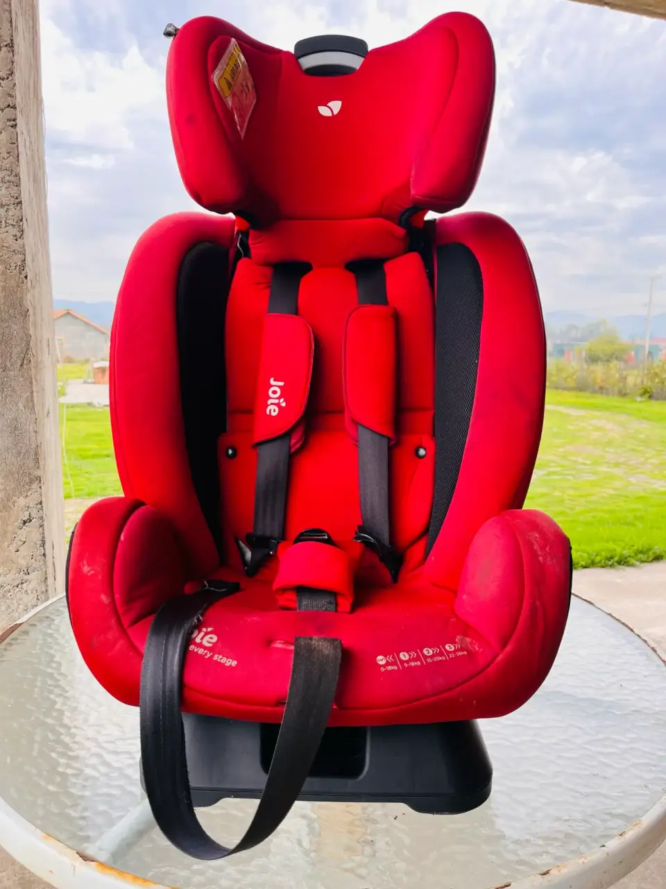 Silla de auto rojo Joie - miniatura 6