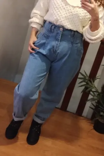 Jeans mom talla 38 nuevos - miniatura 2