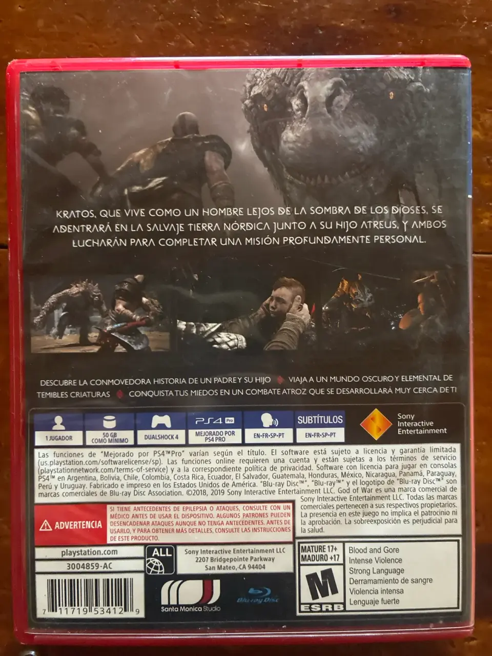 God of War PS4 Juego - miniatura 2