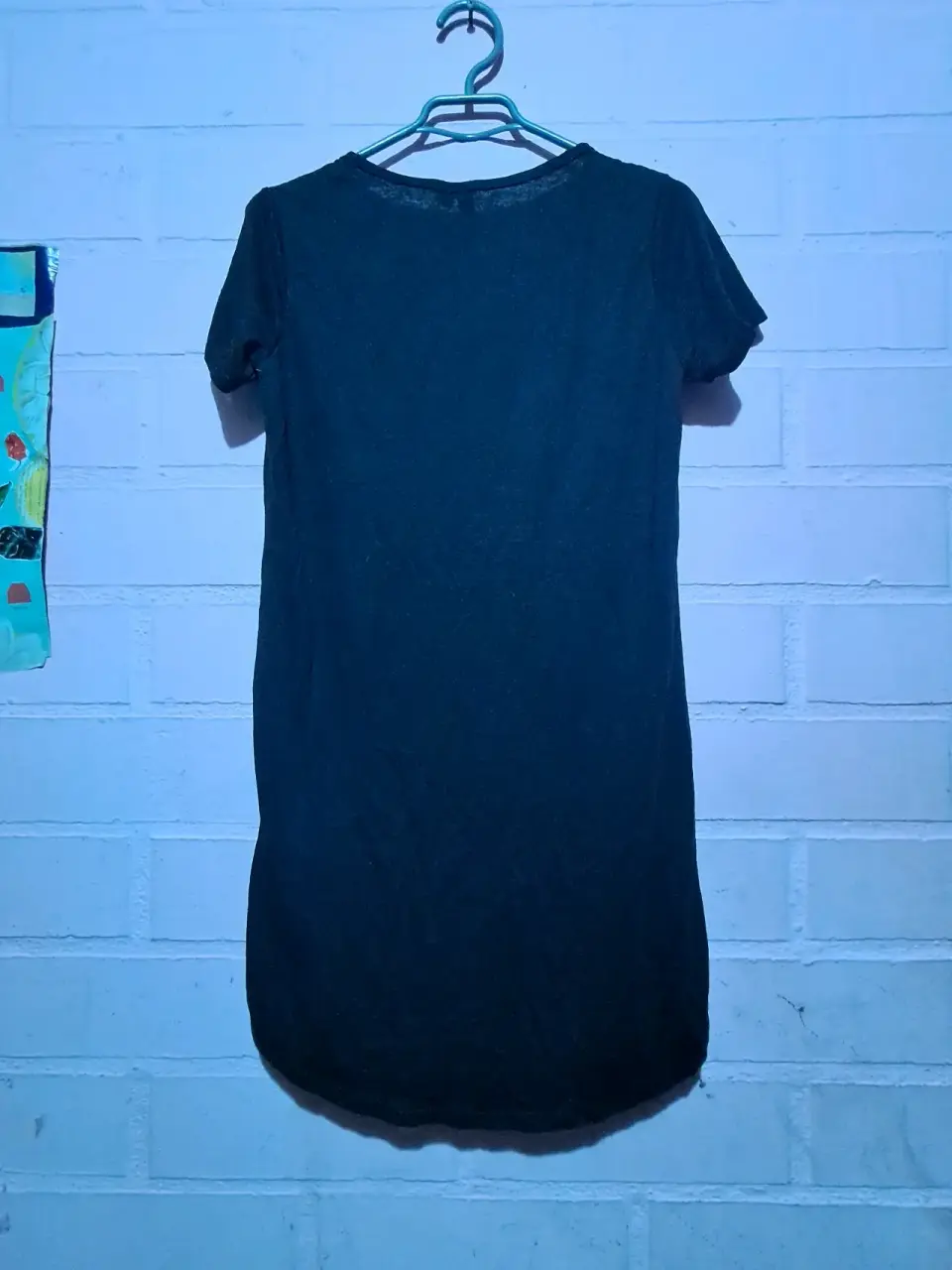 Polera negra básica mujer - miniatura 2