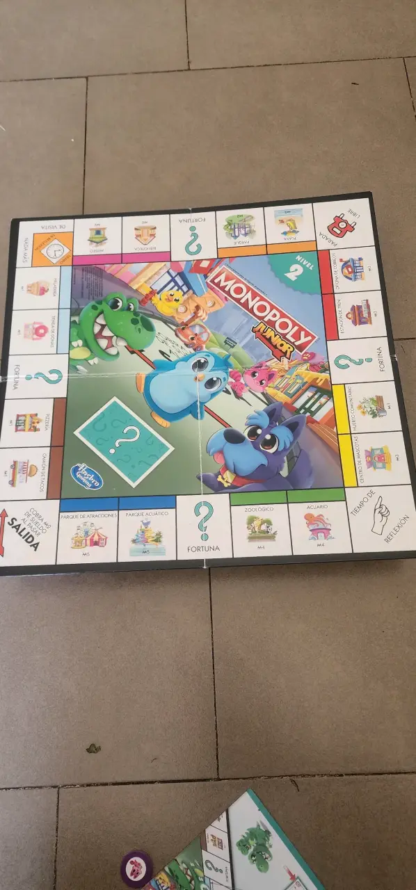 Monopoly Junior juego de mesa - miniatura 2