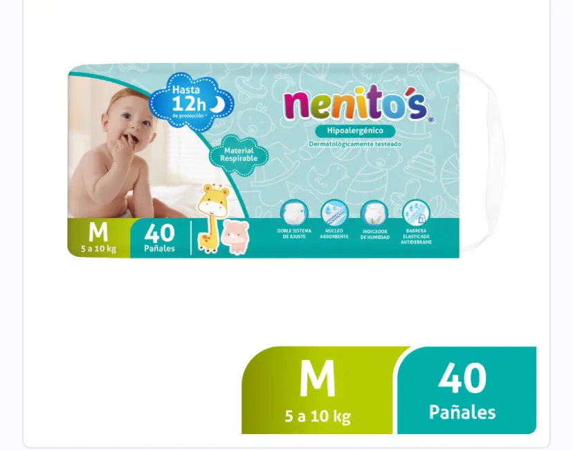 Pañales Babysec Premium Talla M - miniatura 2