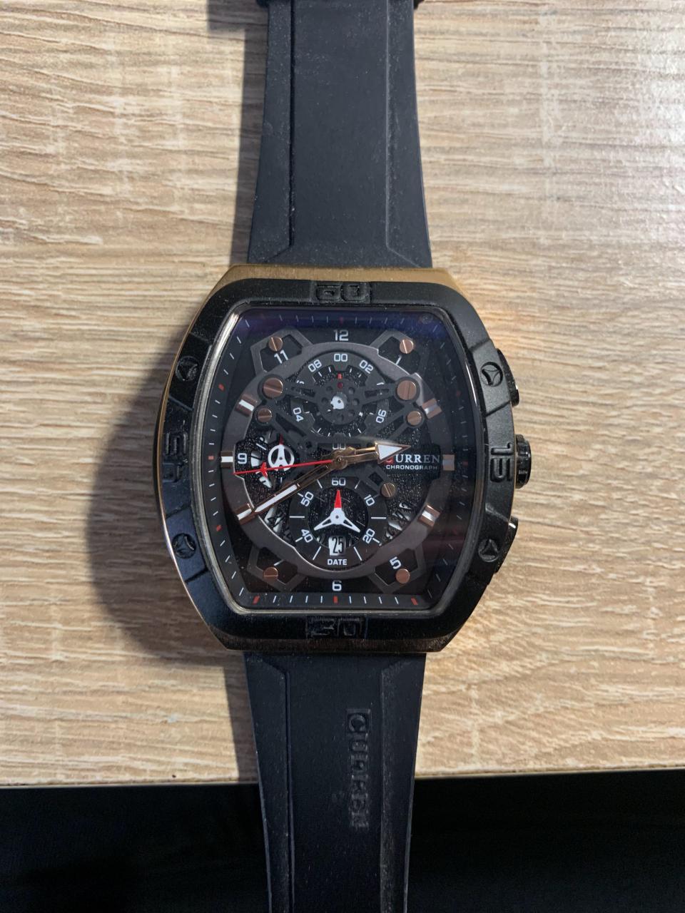 Reloj Curren Cobrizo/Negro - miniatura 1