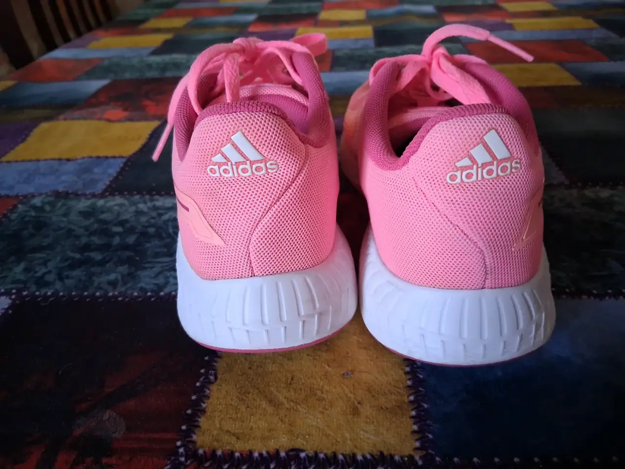 Zapatillas deportivas rosadas Adidas talla n°35 - miniatura 3