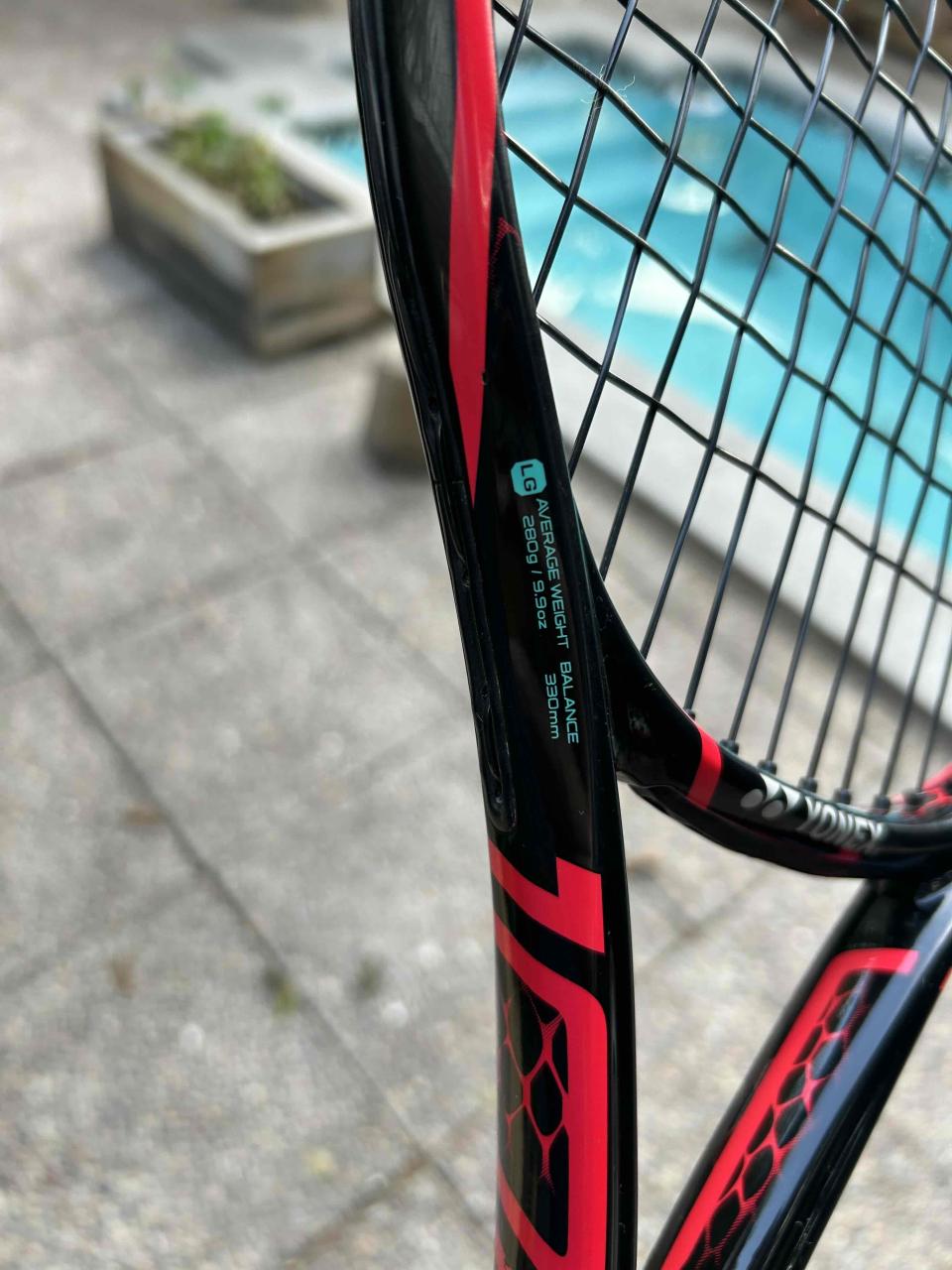 Raqueta de tenis Yonex vcore sv 100, 280 grs - miniatura 4