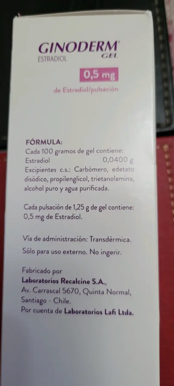Ginoderm gel estradiol 0,5 mg - miniatura 2