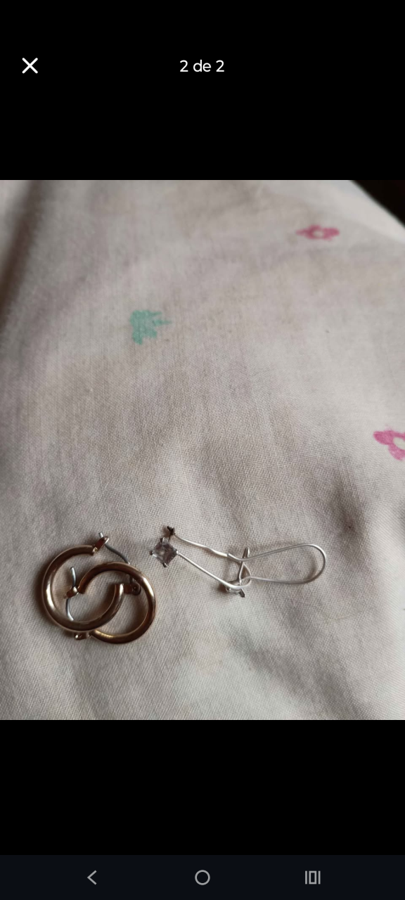 Aros de metal y plata - miniatura 2