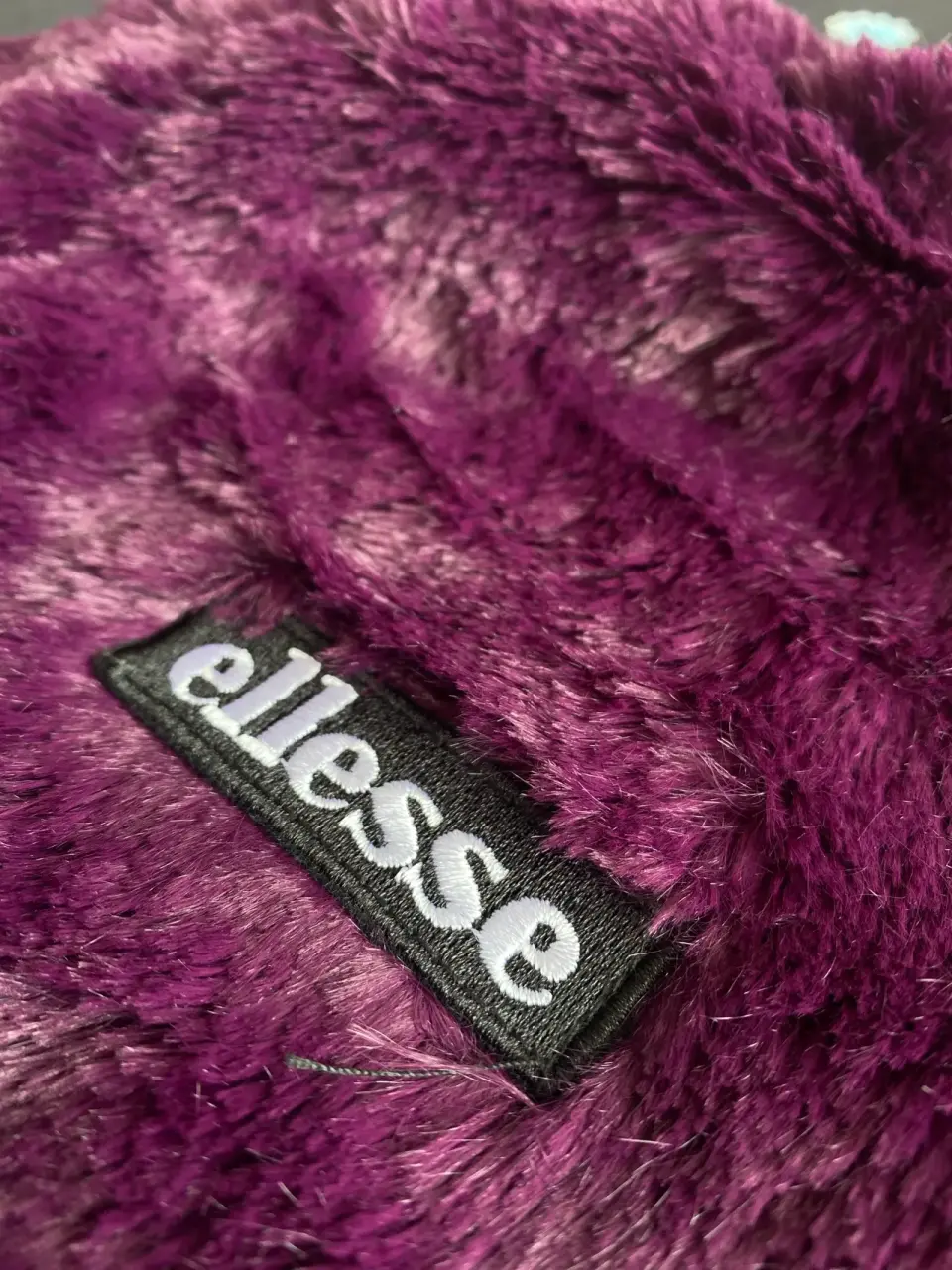 Chaqueta de peluche morada Ellesse - miniatura 5
